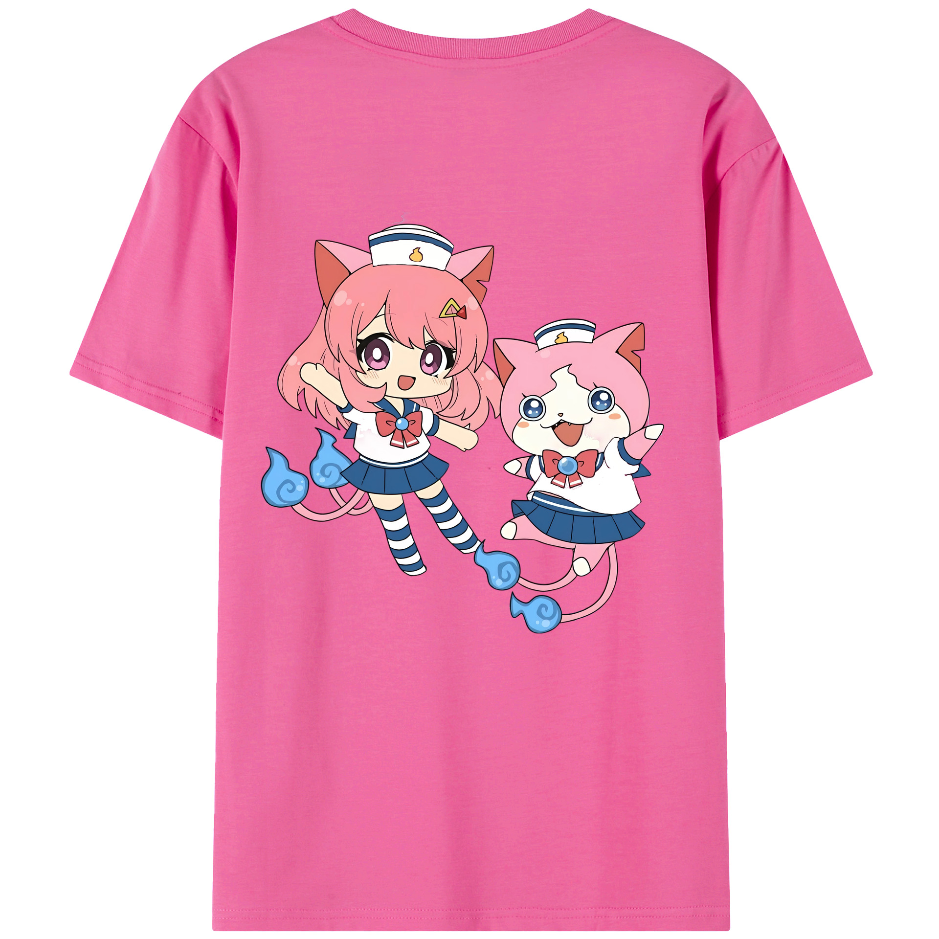 （画像用） 妖怪ウォッチ Yo-kai Watch レディース半袖Tシャツ(バックプリント)